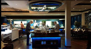 Buffet en restaurant van Hotel Zwartewater